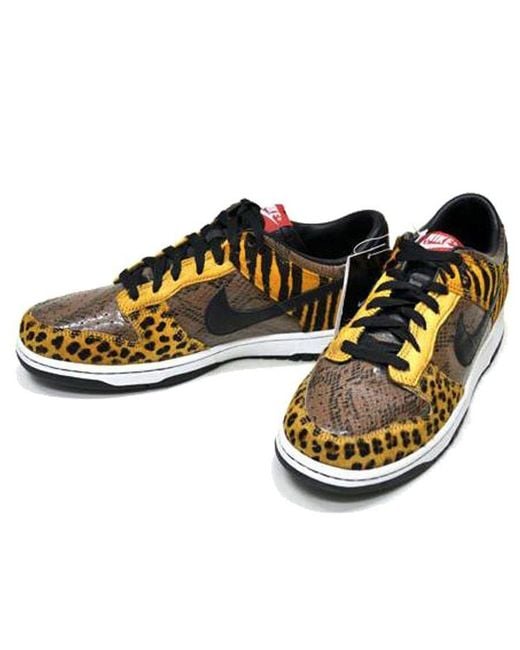 Nike Brown Dunk Low Premium 'Beast Pack' for men