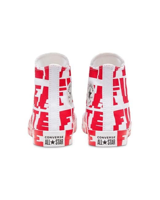 Converse Red Chuck Taylor All Star for men