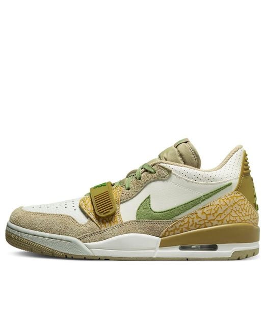 Nike Green Jordan Legacy 312 Low 'golden Moss Alligator' for men