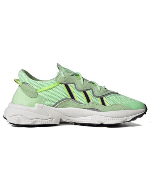 Adidas Green Ozweego 'Glow' for men