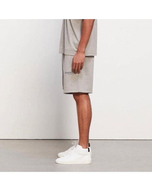 Fear Of God Gray Fw20 Sweatshorts 'Heather Oatmeal' for men