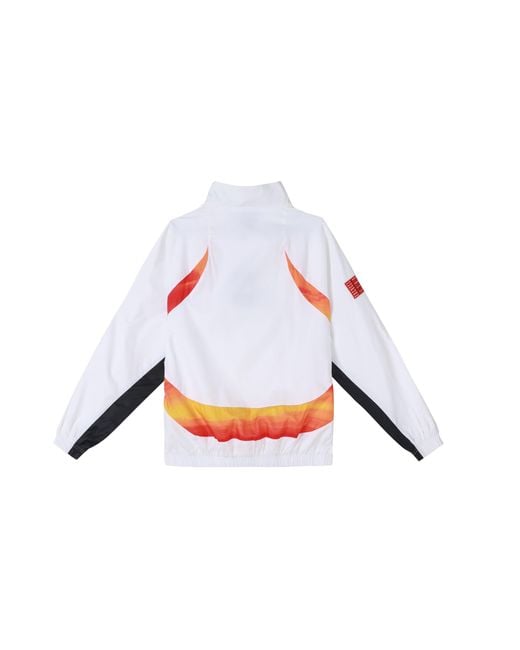 Nike White Legacy Aj11 Stand-Up Collar Causual Jacket Coat for men