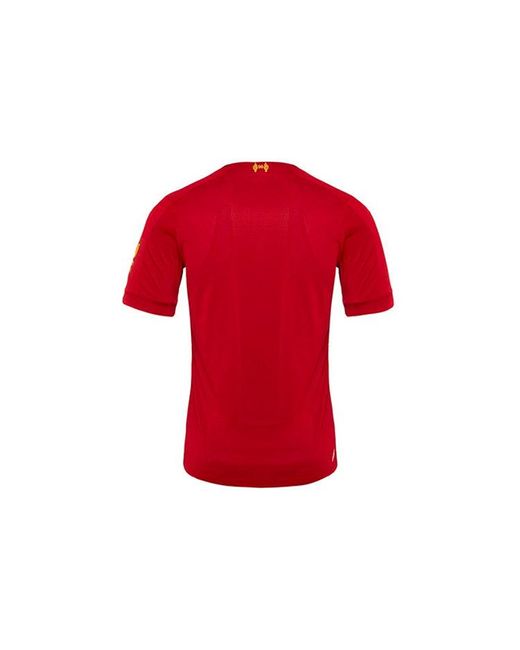 New Balance Red Liverpool Home Soccer Jersey Fan Edition Asia Sizing for men