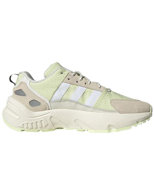 Adidas White Zx 22 Boost 'Sand Tint' for men