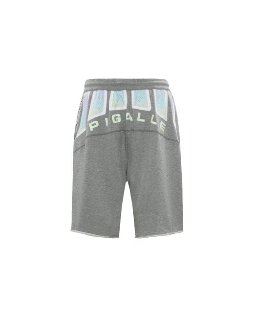 Nike Gray X Pigalle Fleece Shorts Heather' for men