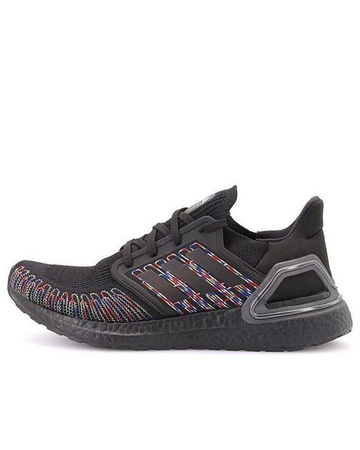 adidas Ultra Boost 20 'black Multi-color' for Men | Lyst