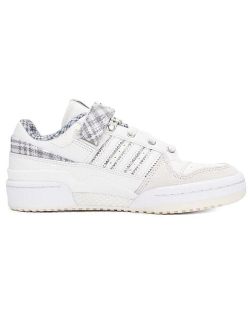Adidas White (Wmns) Forum Low 'Crystal Plaid'