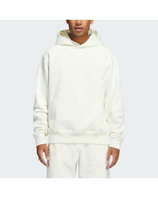 Adidas White X Pharrell Basic Sports Hoodie