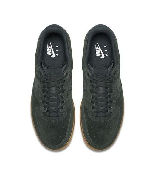Nike Green Air Force 1 07 Lv8 Suede 'Outdoor' for men