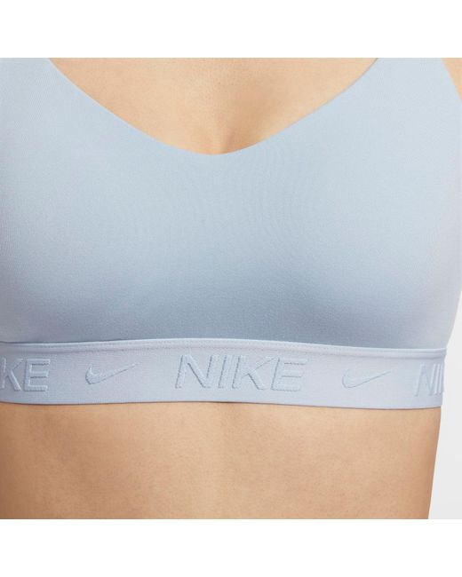 Nike Blue (Wmns) Indy Sports Bra