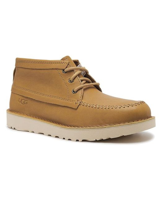 Ugg Natural Campout Chukka Uld 'Walnut Leather' for men