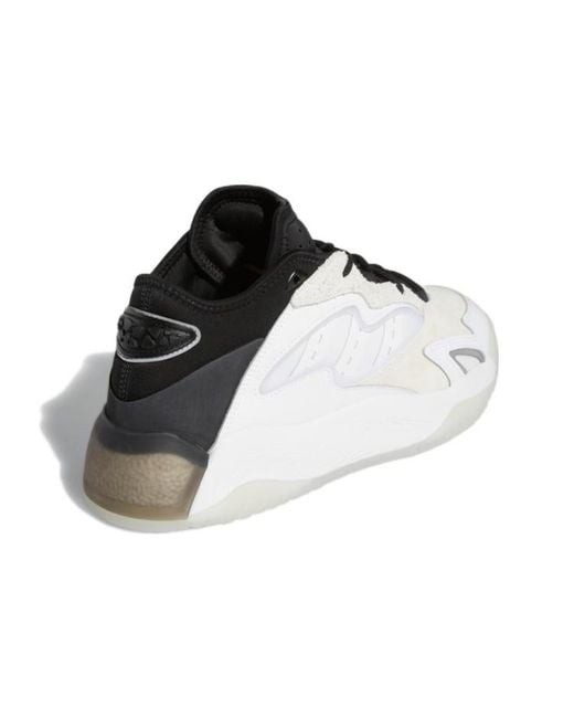 Adidas White Streetball 2.0 Cream' for men