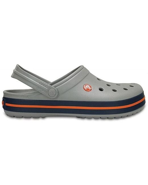 CROCSTM Gray Crocband Clog for men