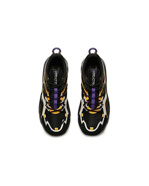 Anta Black Running Series Sneakers for men