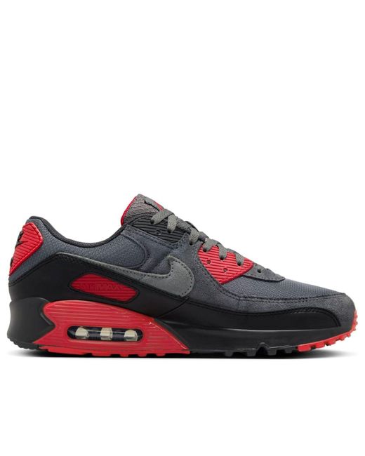 Nike Red Air Max 90 'Smoke Fire' for men