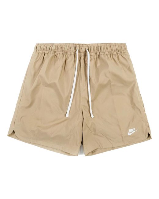 Nike Natural Sportswear Essentials Lined Flow Shorts 'Khaki' for men