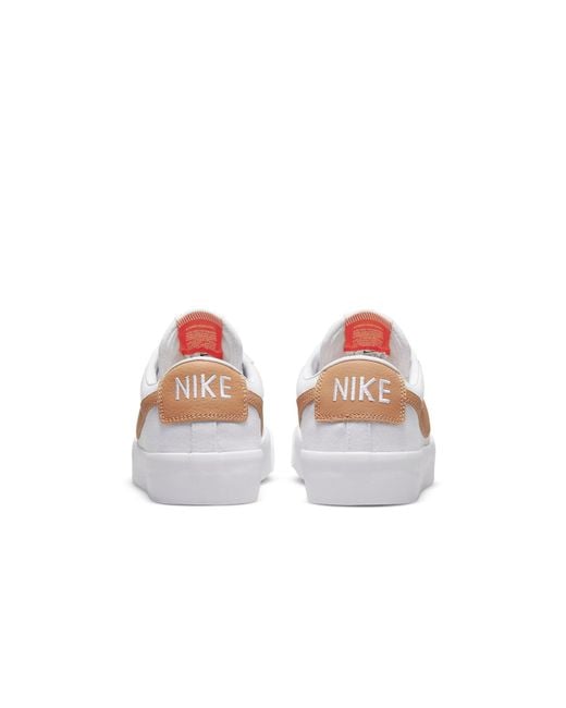 Nike White Zoom Blazer Low Pro Gt Sb 'Light Cognac' for men