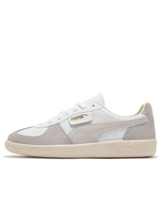 PUMA White Palermo Leather Cool Light' for men