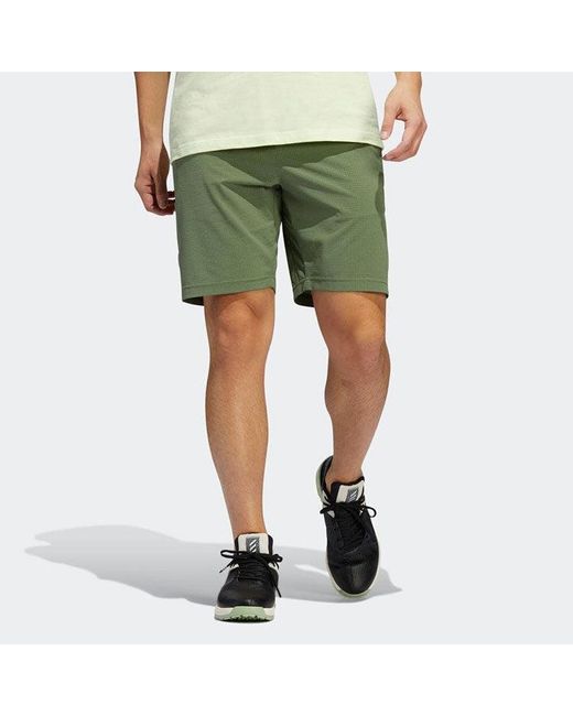 Adidas Green Printing Casual Straight Shorts for men