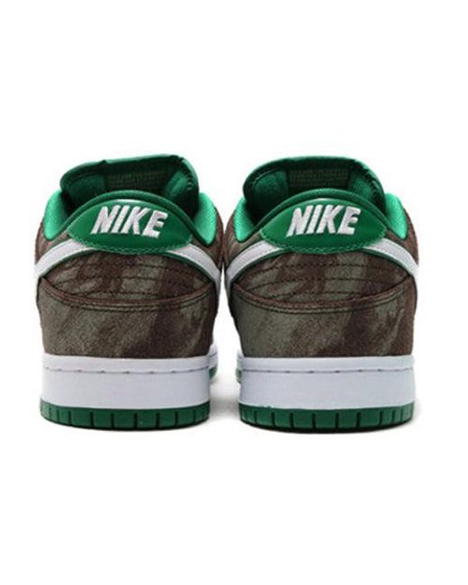 Nike Green Sb Dunk Low Prm 'Coffee' for men