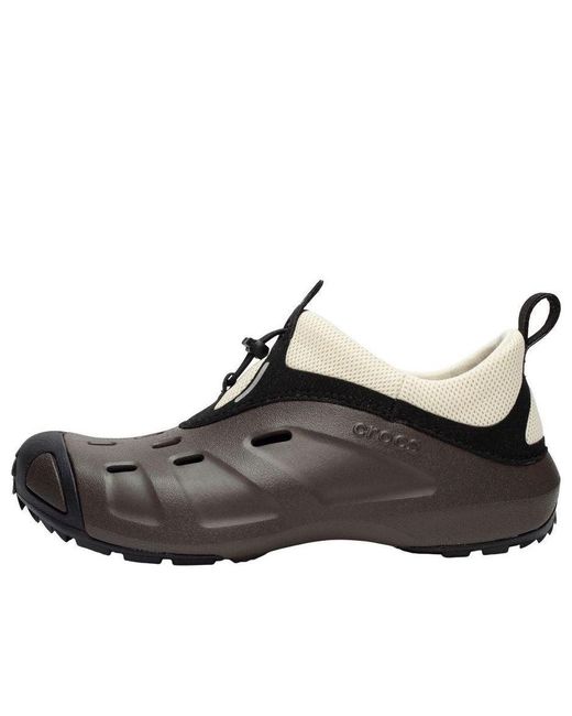 CROCSTM Brown Quick Trail Clogs 'Espresso' for men