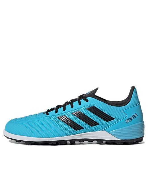adidas Predator 19.3 L Tf Turf Soccer Shoes Blue/black for Men | Lyst