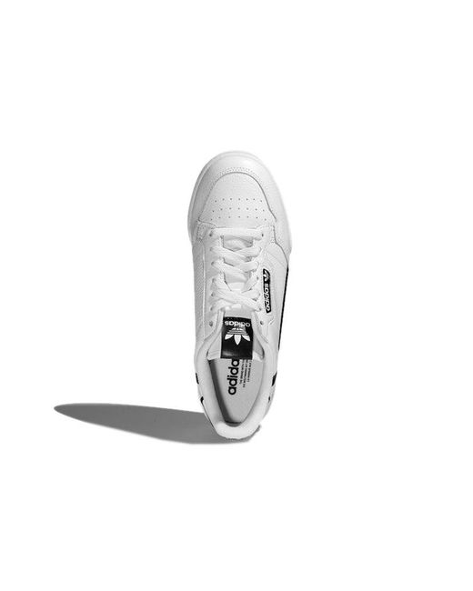Adidas White Continental 80 for men