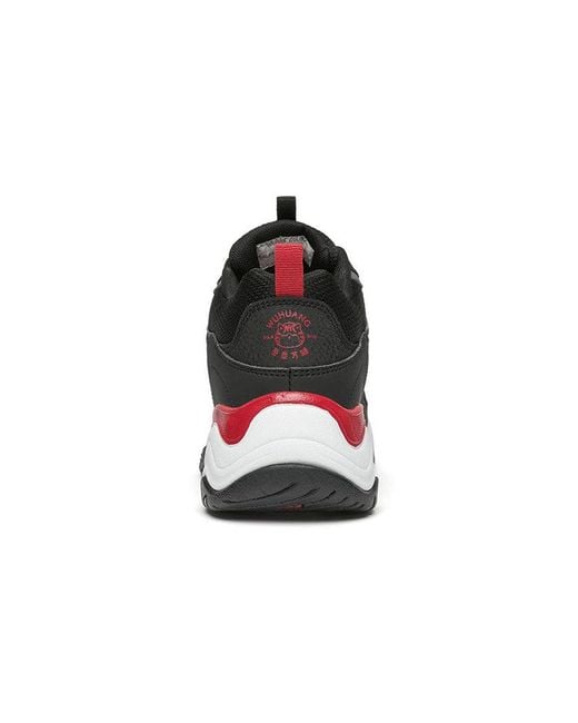 Skechers Black (Wmns) D'Lites Train Low-Top Running Shoes