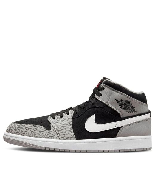 Nike Black 1 Mid Se 'Elephant Toe' for men