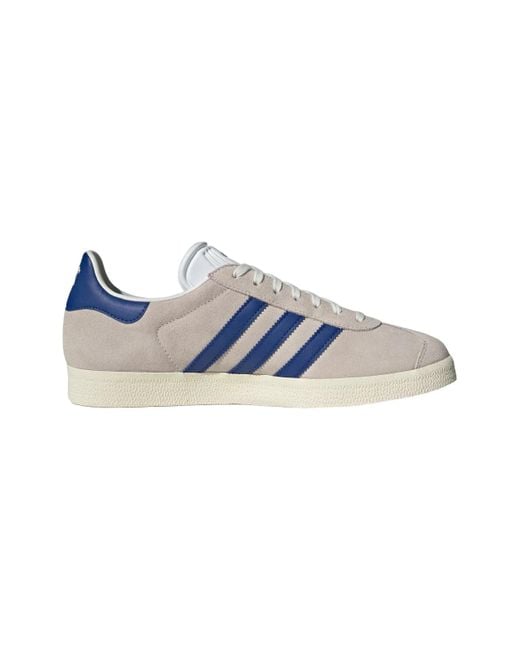 Adidas Blue Manchester United Gazelle 'Off Royal' for men