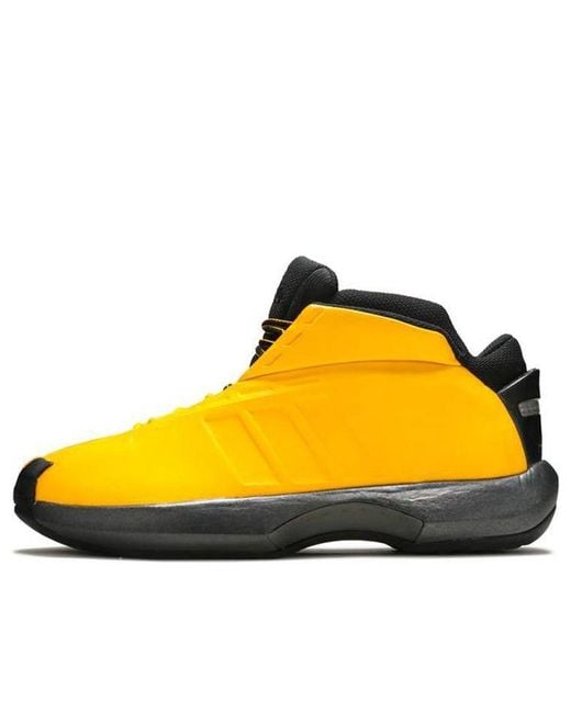 adidas The Kobe Wear-resistant Retro Basketball Shoes Yellow Black Men | Lyst