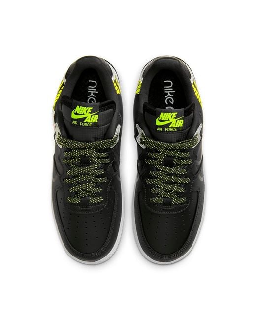 Nike Brown 3M X Air Force 1 React Lx 'Anthracite Volt' for men