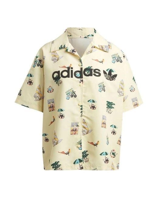 Adidas Metallic (Wmns) Originals Short Sleeve Graphic Shirt