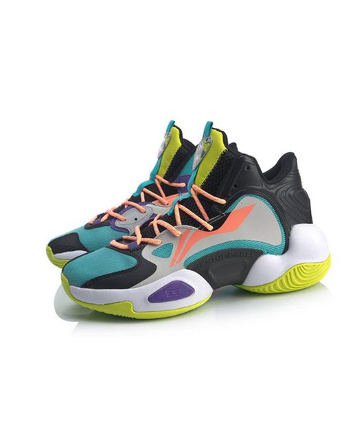 Li-ning Blue 6 V2 Mid-Top for men