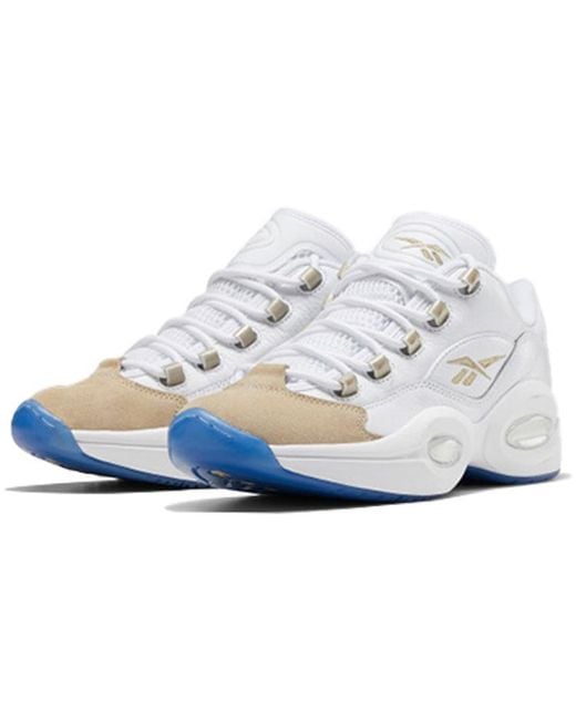 Reebok White Question Low Retro 'Oatmeal' 2020 for men