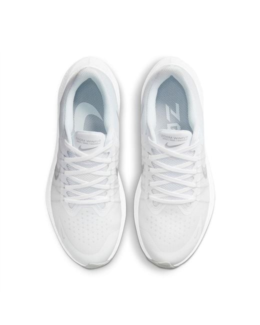 Nike White (Wmns) Air Zoom Winflo 8 Metallic'