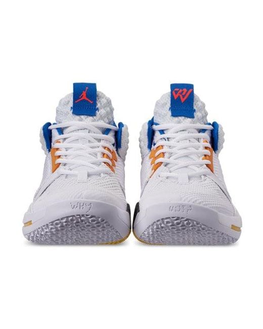 Nike Blue Jordan Why Not Zer0.2 Se Pf 'orange Pulse' for men