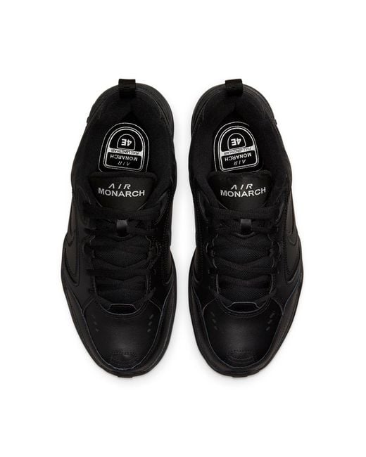 Nike Black Air Monarch Iv Workout Shoes (Extra Wide) for men