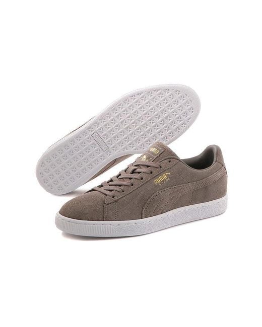 PUMA Brown Tmc X Suede 'Hussle Way' for men