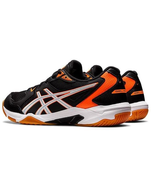 Asics Red Gel-Rocket 2E Wide Shocking' for men