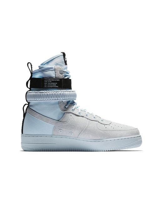 Nike Blue Sf Air Force 1 High Tint' for men