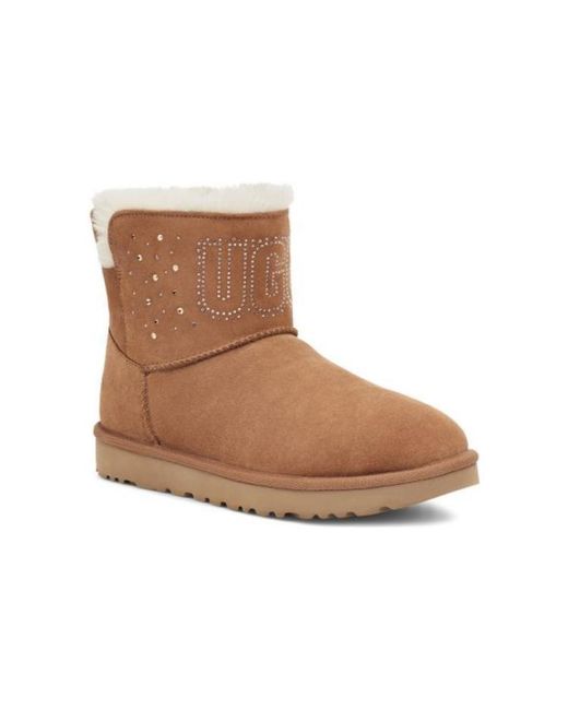 Ugg Brown (Wmns) Classic Gem Mini