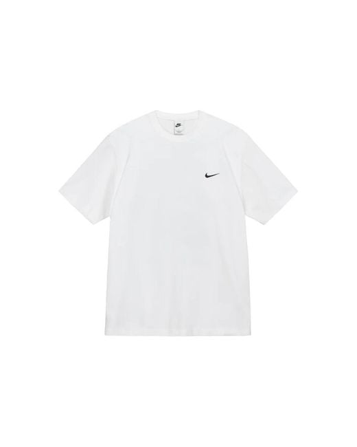Nike White X Stssy The Wide World Tribe Tshirt (Asia Sizing) for men