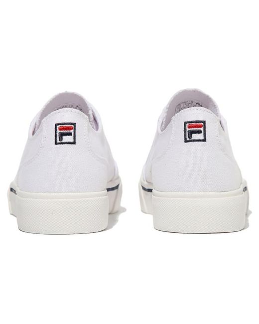 Fila White Tarp Lo for men