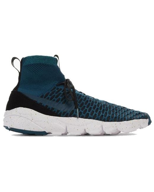 Nike Blue Air Footscape Magista Flyknit 'Midnight' for men
