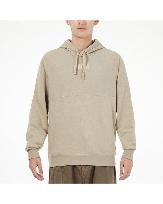 PUMA Gray Solid Color Sports Knit Drawstring for men