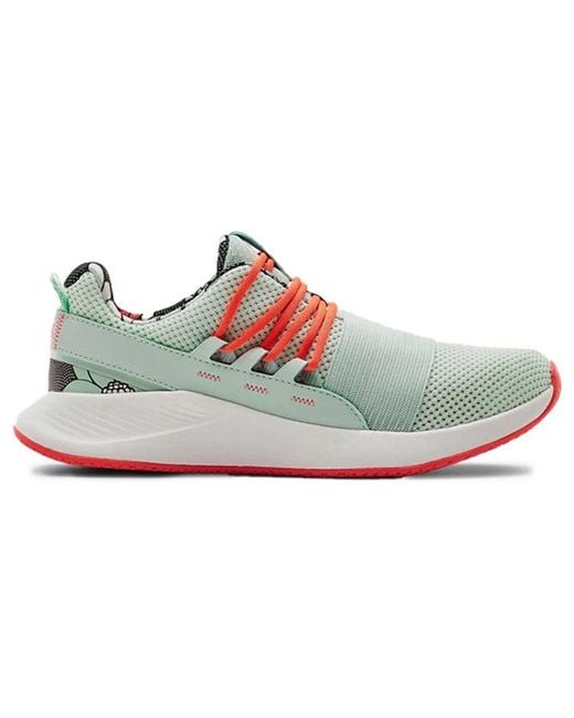 Under Armour Gray (Wmns) Charged Breathe Fn Print