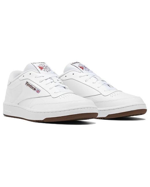 Reebok White Club C 85 Trail' Fz6012 for men