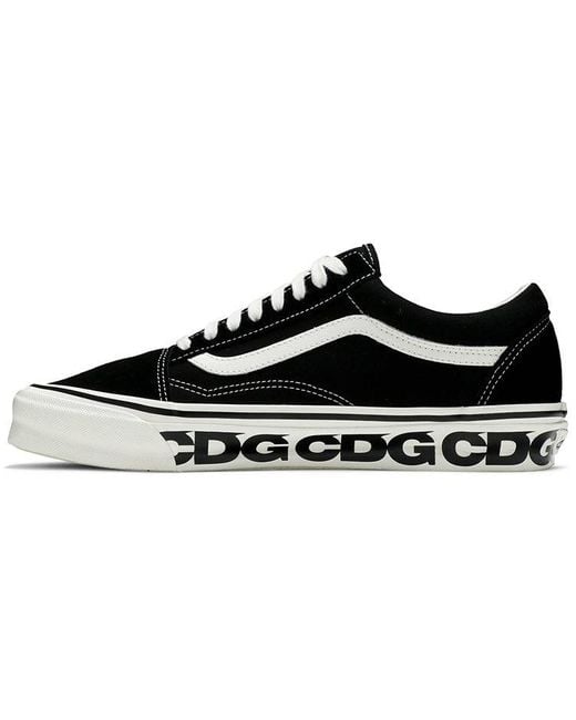 Vans Black Comme Des Garcons X Og Old Skool Lx 'Sidewall' for men