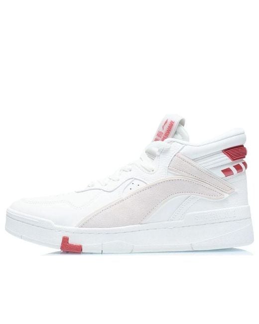 Li-ning White Superwave Mid for men
